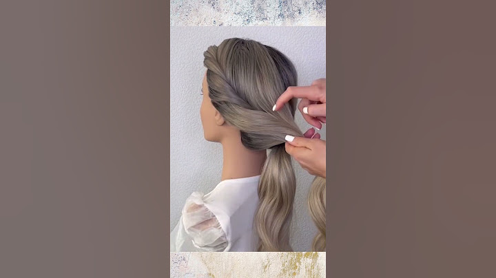 Very easy way to create beautiful hairstyle for long heavy and thick hair!