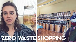 First Time Shopping at a Bulk Store! Zero Waste Living