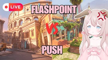 Flashpoint as a map SUCKS! | Overwatch 2 and Minecraft | Stream VOD