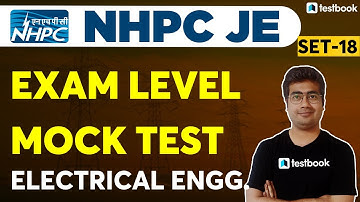 NHPC JE Electrical Classes 2022 | Mock Test | Important Questions for NHPC 2022 | Mohit Sir | Set 18