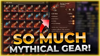 GET MORE MYTHICAL GEAR!! My 1000 Stamina GOT ME So MUCH Mythical Gear!! Dragonheir: Silent Gods