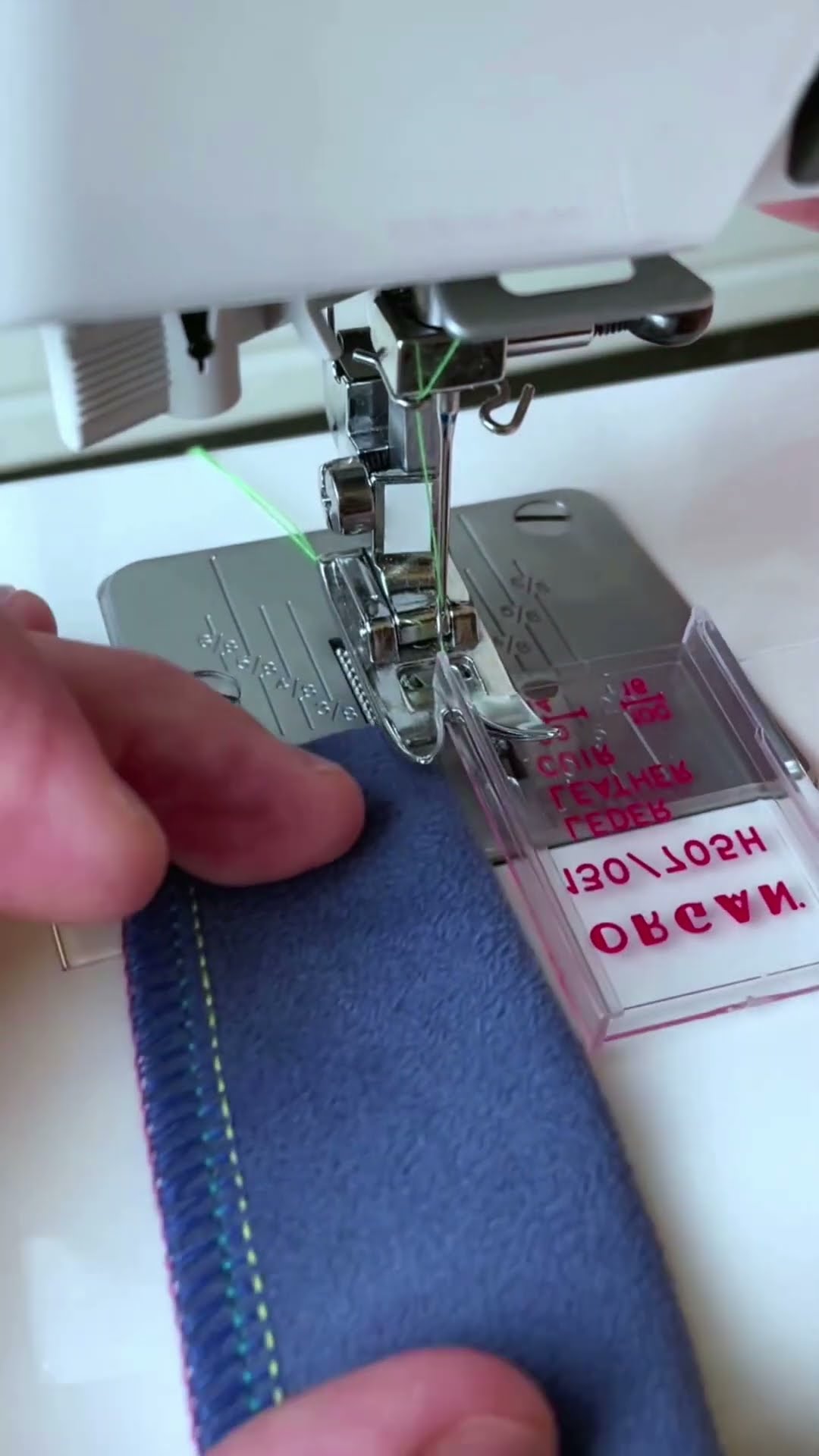 Stoffkanten versäubern ohne Overlock Maschine • Nähen lernen für Anfänger Serie