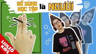 NẾU ĐỒ DÙNG HỌC TẬP LÀ CON NGƯỜI - Tài quay bút CỰC ĐỈNH của học sinh LHSQ!!!