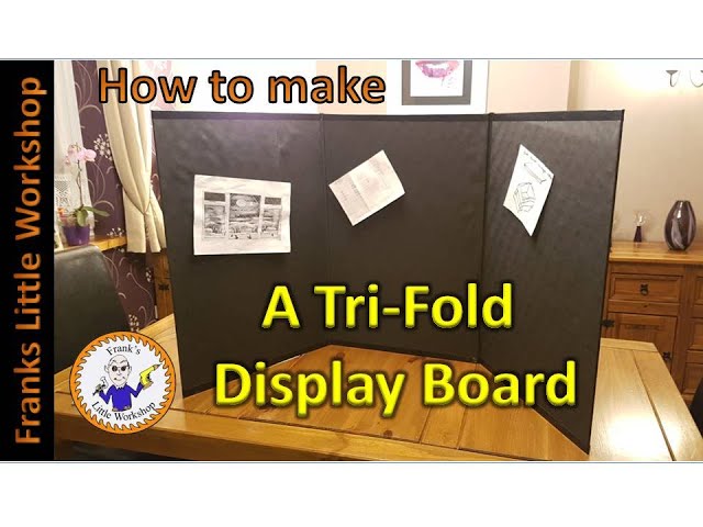 How to Make a Trifold Poster Board