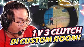 DI PUSH BER 3 SAMA STREAM SNIPER? AUTO CLUTCH! - PUBG MOBILE INDONESIA