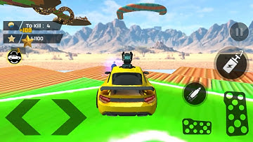 Ramp Car Stunts Impossible Tracks 3D - Mega Ramp Ultimate Race Shooting Game - Android GamePlay #3