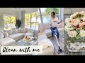 QUICK CLEANING MOTIVATION | DECORATING REARRANGING LIVING ROOM FURNITURE