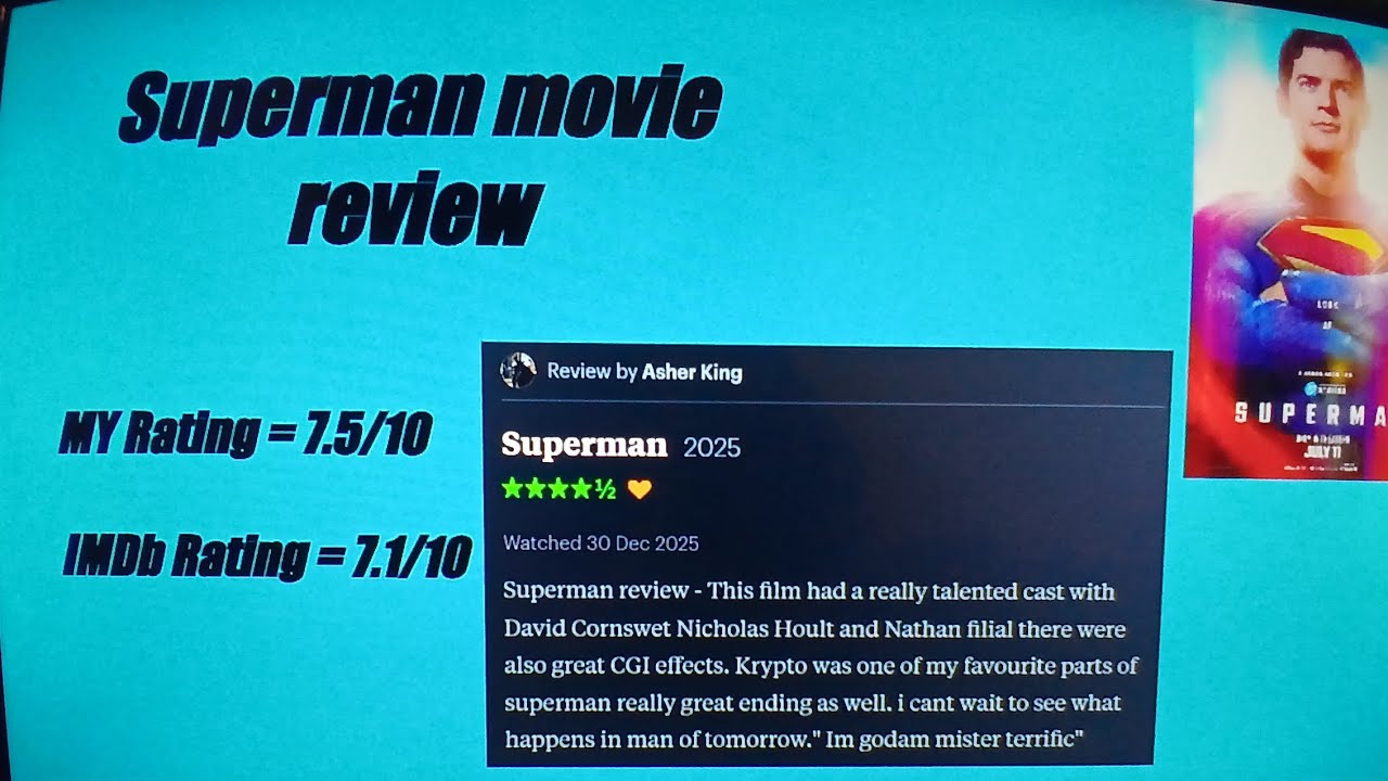Superman Movie review 