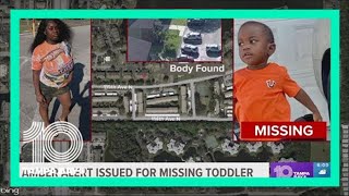 AMBER Alert issued for 2-year-old still missing in St. Petersburg
