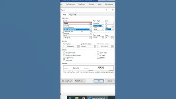 How to Set Default Font in Word #shorts #msword