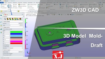 ZW3D คู่มือ สอนการใช้งาน MOLD - Product - Draft