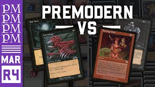 Sui Black vs Machine Head - Round 4 - March Premodern MTG Tournament