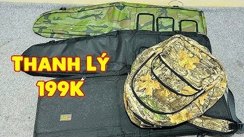 Thanh lý 199K Túi Chống Sốc PCP   Túi đựng củi sịn sò siêu bền giá rẻ   Túi ngụy trang đựng súng pcp