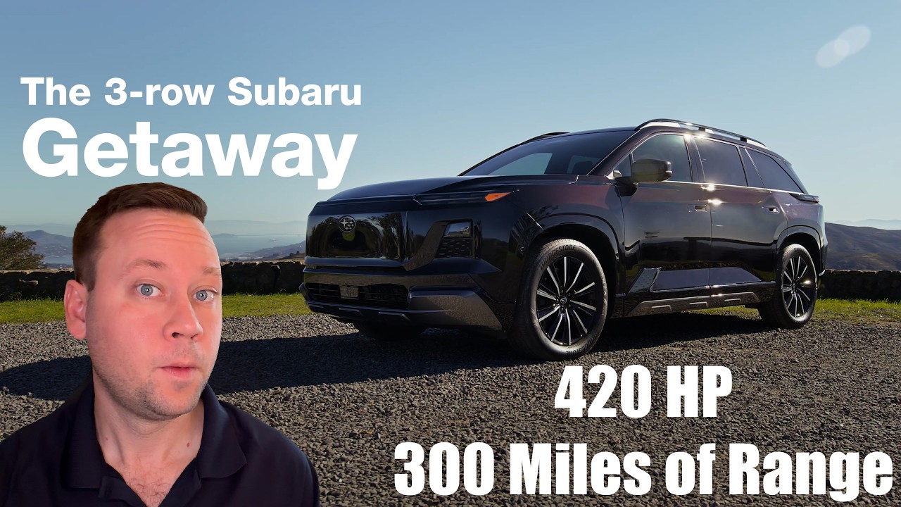 The 2027 Subaru Getaway is a 3-Row EV with 420 hp!