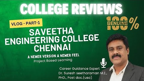 Saveetha Engineering College|Project Based Learning|Flexi Learn |A Newer Version a Newer Feel