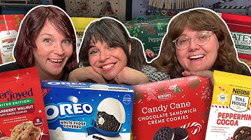 Ranking Holiday Cookies (Unedited Taste Test!)