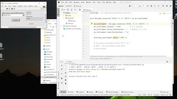 135. LabVIEW, Python - GPIB communication