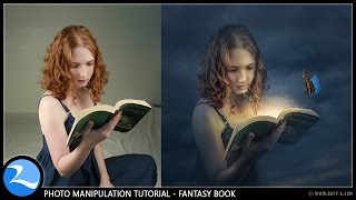 Fantasy Book Manipulation Effects Photoshop Tutorial screenshot 5