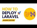🚀 How to Deploy Laravel on Shared Hosting (Step-by-Step Tutorial)