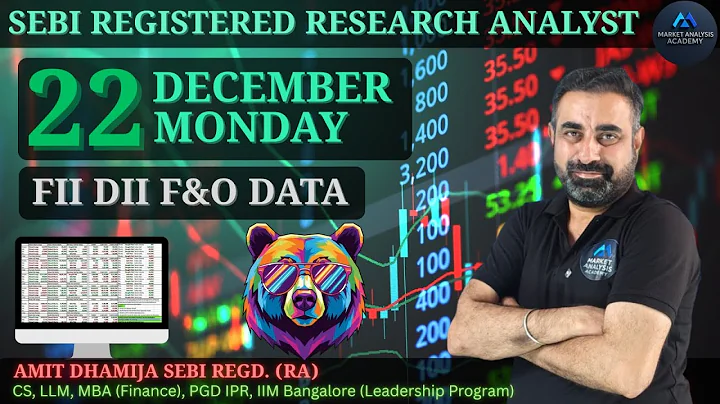 FII DII F&O DATA  BankNifty Nifty Prediction for Tomorrow Monday 22nd December 2025