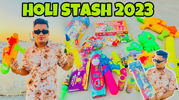 New Holi Stash 2023 | Holi Stash 2023 Shopping | Holi Stash Testing