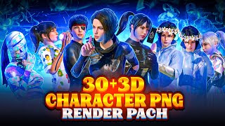 🔥30+ Pubg/Bgmi Characters PN♫| PNG Charcters For Thumbnail | @STAR-Captain @ZAKI.G1