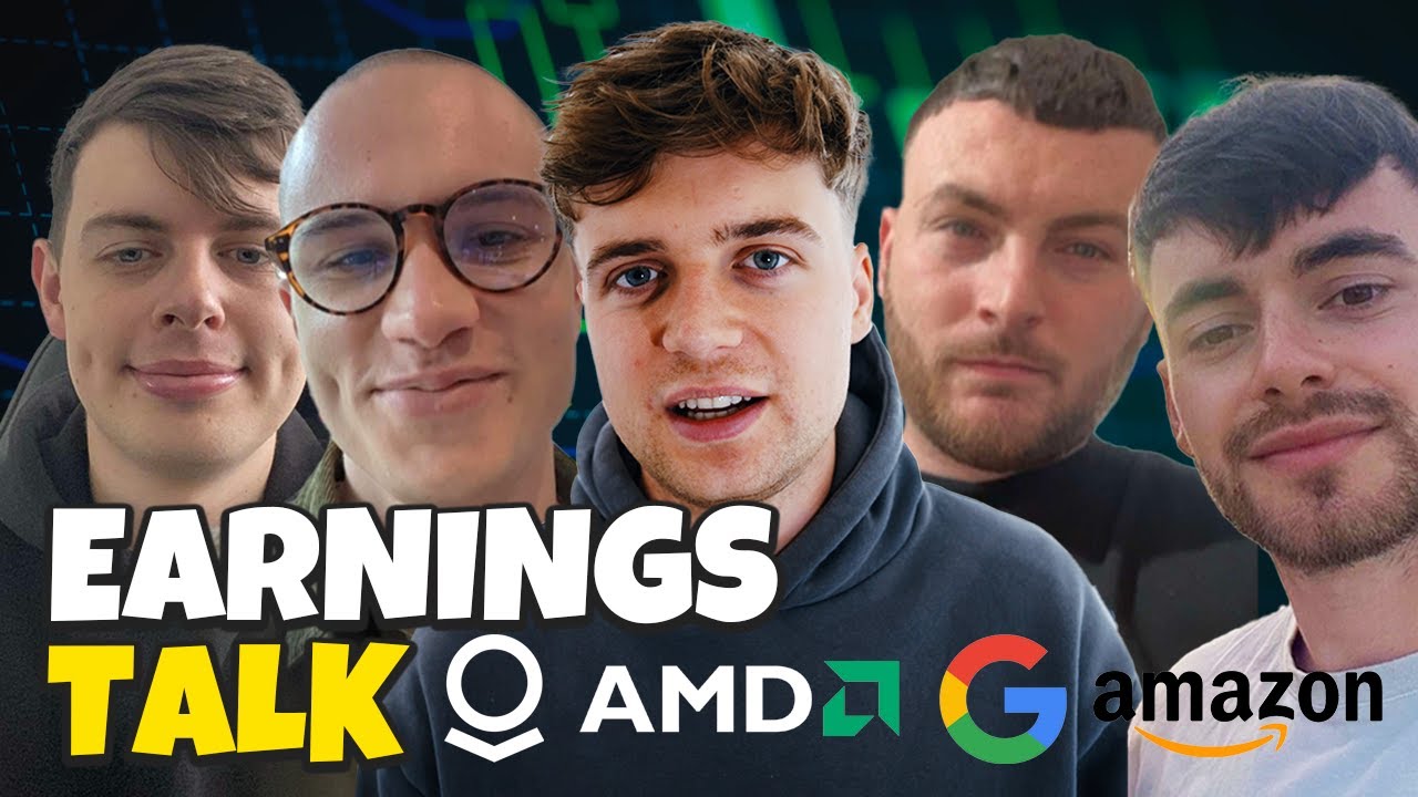 Stock Market Earnings Talk! $PLTR $AMD $GOOG $AMZN Investing Market Live!