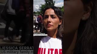 US military veterans arrested in Capitol Hill protest over Iran war