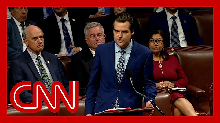 ‘Chaos is McCarthy’: Gaetz rebukes the speaker on House floor ahead of vote to oust him