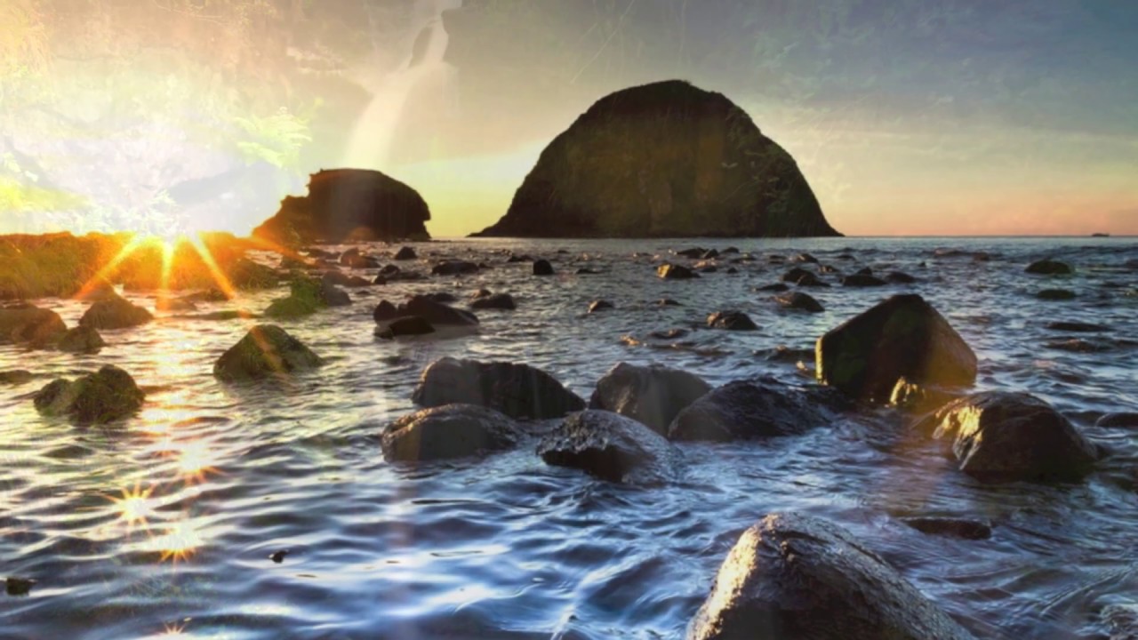 Beautiful Relaxing Celtic Tin Whistle & Harp ♫006