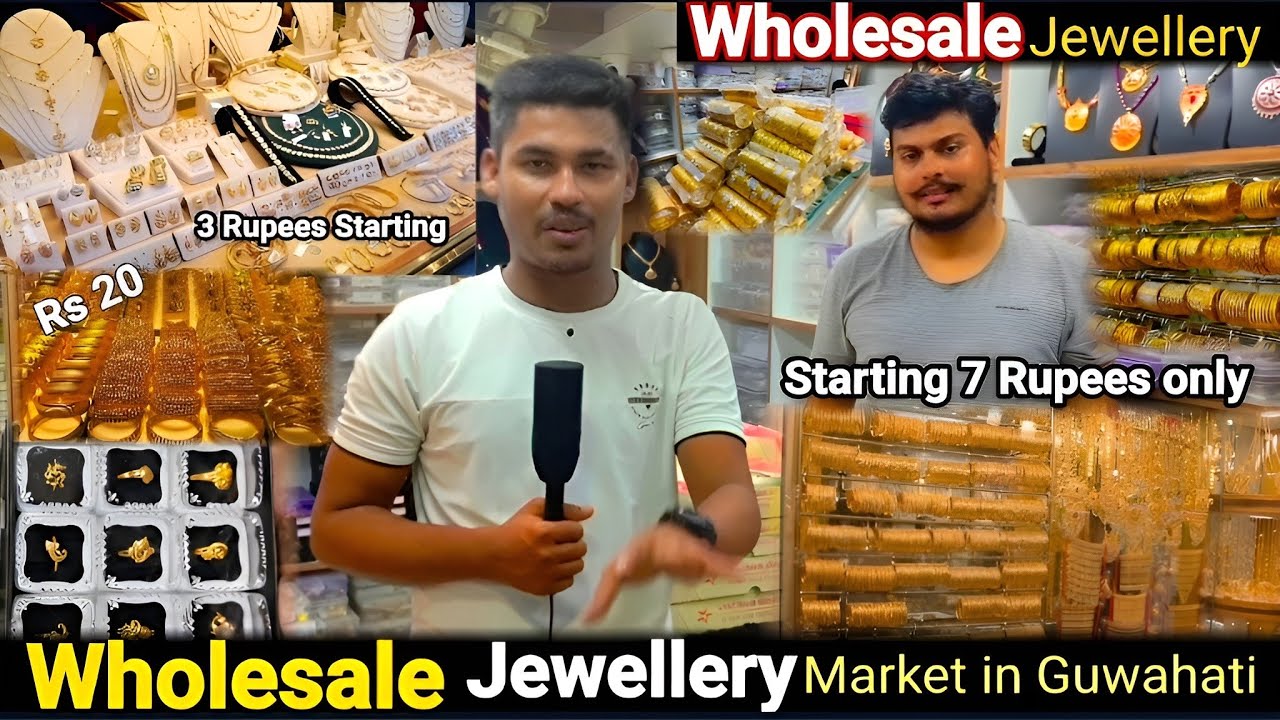 Wholesale Jewellery Market in Guwahati || Jewellery Wholesale Shop 
