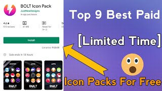 Top 9 Best Paid Icon Packs Which Are Free Now
