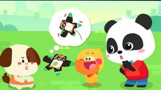 Baby Panda&#39;s Math Adventure:  Symmetrical Shapes - Babybus Games