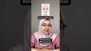 Rekomendasi kacamata sesuai bentuk muka #tutorial