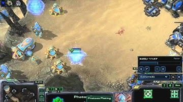 StarCraft 2 | 1v1 Versus A.I. #4 | Protoss Gameplay | Cannon Rush
