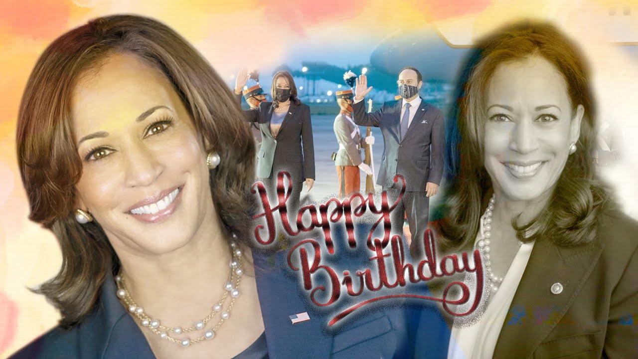 happy birthday Kamala Harris YouTube