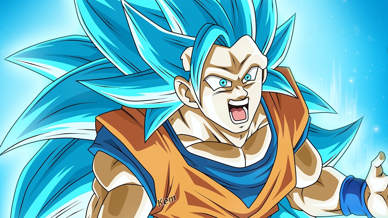 Goku SSJ 3 Blue | Poster