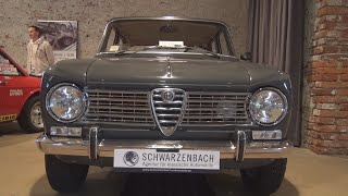 Alfa Romeo Giulia 1300 ti Exterior and Interior Rundgang Alfa Romeo Guilia 1300 Ti 1966 Unserer Partnerfirma Ambi Budd Ohg