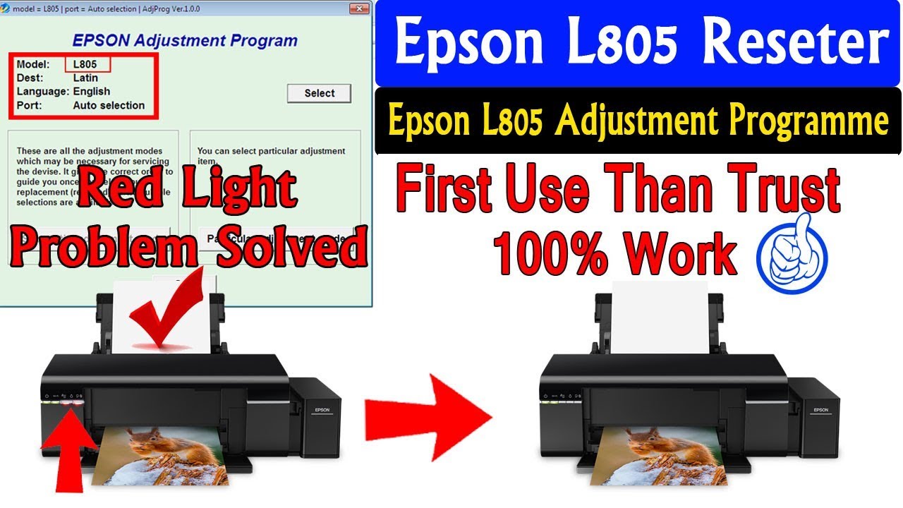 Adjustment Program Epson L3050 Cracked