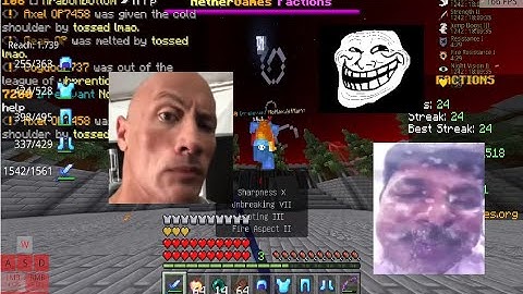 Ganking people on Nethergames Factions