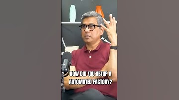 How do you set up an automated factory? #factory #podcast #ceo #interview #motivation #inspiration