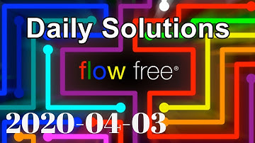 Flow Free - Daily Puzzles - 2020-04-03 - April 3rd 2020
