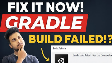 Resolved !!! Gradle Build Failed | Unity Game Development Tutorial