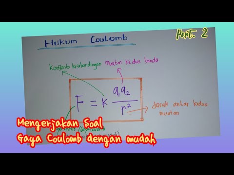 Video: Ke manakah arah gaya Coulomb?