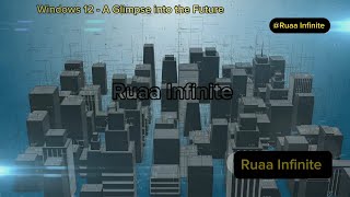 Windows 12: A Glimpse into the Future with Ruaa Infinite