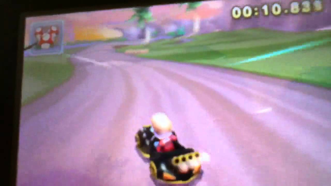 💩Gold Tires Gameplay Mario Kart 7/ Glitch on Maka Wuhu YouTube
