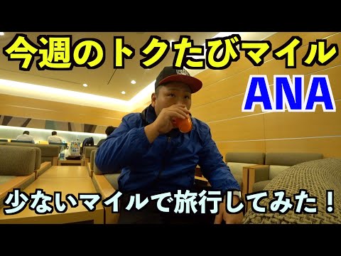 ANAのトクたびマイルでお得に弾丸旅行してみた!