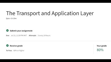 The Transport and Application Layer | Week 3 | Coursera Google IT support 2023