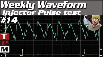 Weekly waveform 14 - Fuel rail pulse test