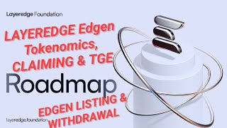 LAYEREDGE AIRDROP (LISTx &  WITHDRAWAL): Total Supply, EDGEN TOKENOMICS, CLAIMING & TGE Confirmed ✅